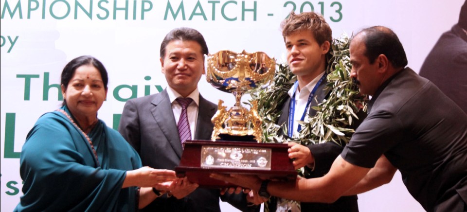 <span class="color1">Magnus Carlsen is crowned World Champion</span>